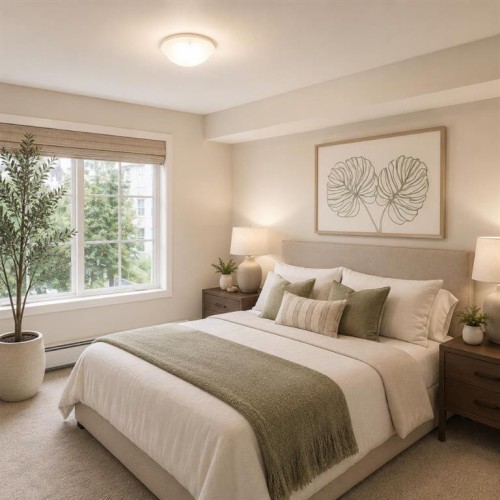5206-755 Copperpond Boulevard Se, Calgary, AB - Indoor Photo Showing Bedroom