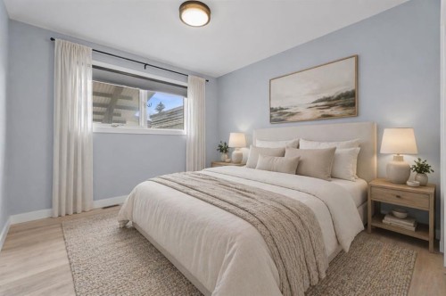 9408 5 Street Se, Calgary, AB - Indoor Photo Showing Bedroom