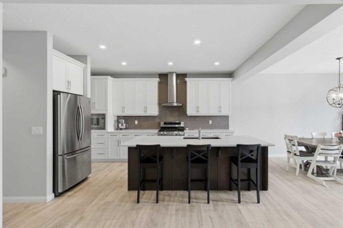 283 Nolanhurst Crescent Nw, Calgary, AB - Indoor Photo Showing Kitchen With Stainless Steel Kitchen