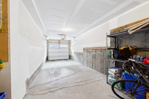 220 Livingston Common Ne, Calgary, AB - Indoor Photo Showing Garage
