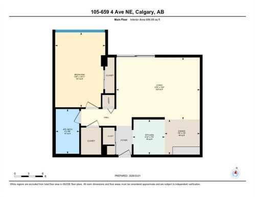 105-659 4 Avenue Ne, Calgary, AB 
