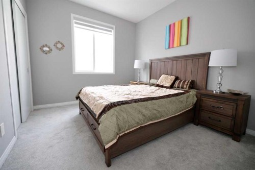 163 Cityside Park Ne, Calgary, AB - Indoor Photo Showing Bedroom