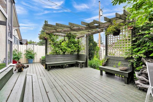 3722 Dover Ridge Drive Se, Calgary, AB - Outdoor With Deck Patio Veranda With Exterior