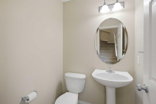3032 New Brighton Gardens Se, Calgary, AB - Indoor Photo Showing Bathroom