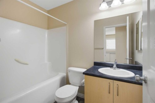 3032 New Brighton Gardens Se, Calgary, AB - Indoor Photo Showing Bathroom