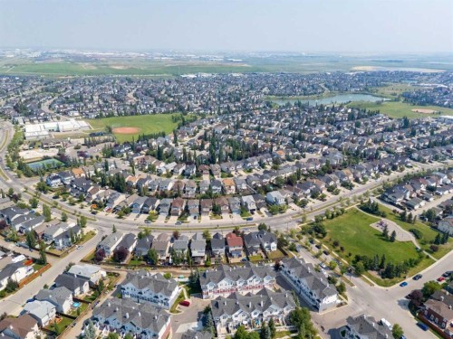 3032 New Brighton Gardens Se, Calgary, AB - Outdoor With View