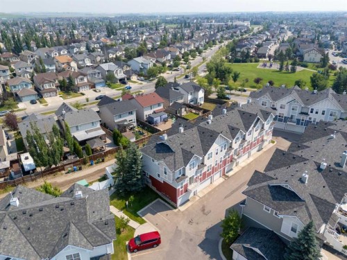 3032 New Brighton Gardens Se, Calgary, AB - Outdoor With View