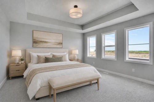 284 Huxbury View Ne, Calgary, AB - Indoor Photo Showing Bedroom