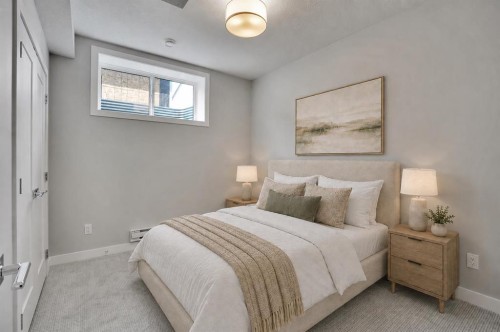 284 Huxbury View Ne, Calgary, AB - Indoor Photo Showing Bedroom