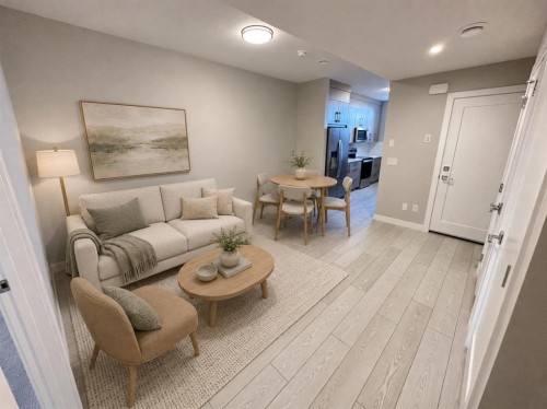 284 Huxbury View Ne, Calgary, AB - Indoor Photo Showing Living Room