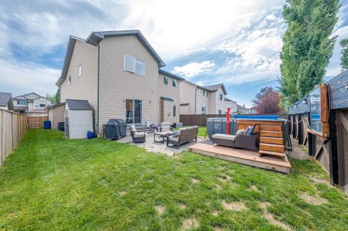 109 Seagreen Link, Chestermere, AB - Outdoor With Deck Patio Veranda With Exterior