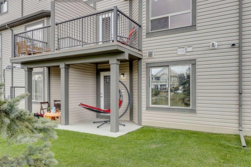 212 Bayside Point Sw, Airdrie, AB - Outdoor With Balcony With Deck Patio Veranda With Exterior