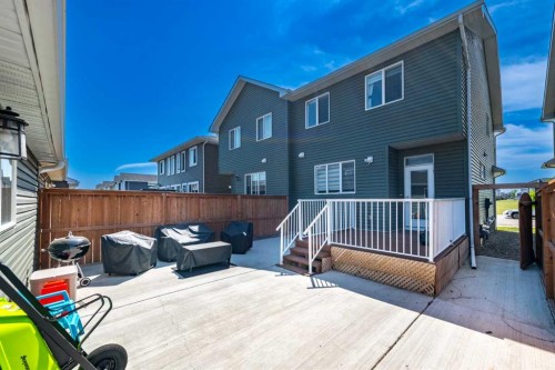 161 Red Sky Way Ne, Calgary, AB - Outdoor With Deck Patio Veranda With Exterior
