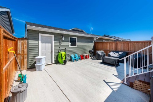 161 Red Sky Way Ne, Calgary, AB - Outdoor With Deck Patio Veranda With Exterior
