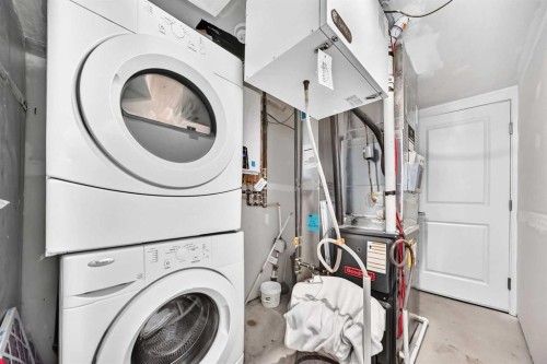 59 Corner Meadows Villas Ne, Calgary, AB - Indoor Photo Showing Laundry Room