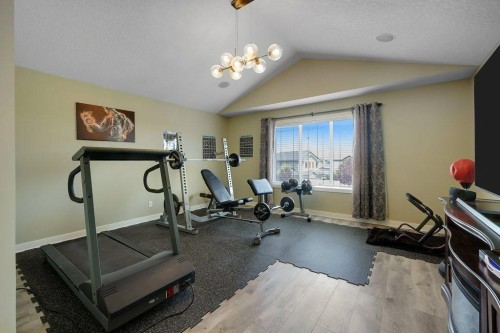 117 Marina Bay, Chestermere, AB - Indoor Photo Showing Gym Room