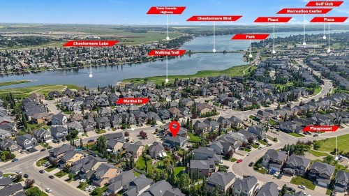 117 Marina Bay, Chestermere, AB - Outdoor With View