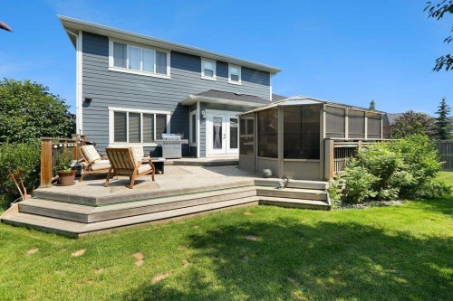 117 Marina Bay, Chestermere, AB - Outdoor With Deck Patio Veranda