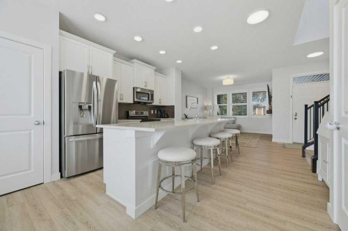 86 Marquis Common Se, Calgary, AB - Indoor Photo Showing Kitchen With Stainless Steel Kitchen