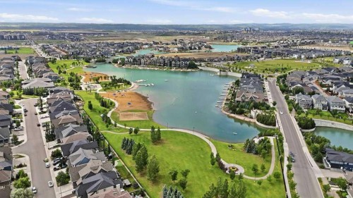 86 Marquis Common Se, Calgary, AB - Outdoor With Body Of Water With View