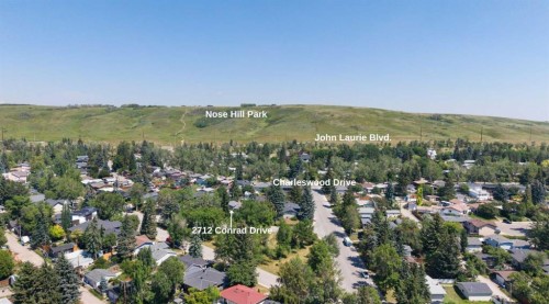 2712 Conrad Drive Nw, Calgary, AB - Outdoor With View