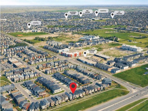 168 Savanna Lane Ne, Calgary, AB - Outdoor With View