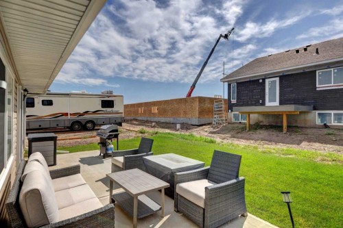 320 Whispering Way, Vulcan, AB - Outdoor With Deck Patio Veranda