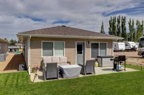 320 Whispering Way, Vulcan, AB - Outdoor With Deck Patio Veranda