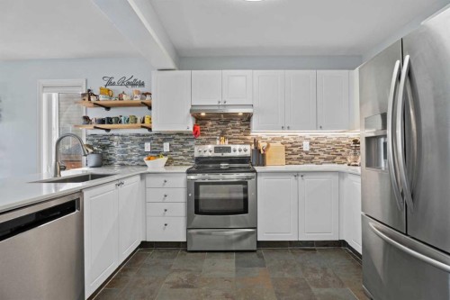 31 Mt Aberdeen Grove Se, Calgary, AB - Indoor Photo Showing Kitchen With Stainless Steel Kitchen