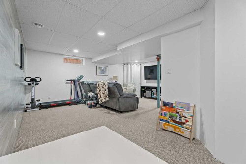 31 Mt Aberdeen Grove Se, Calgary, AB - Indoor Photo Showing Gym Room