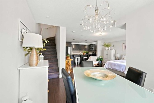 308 Redstone View Ne, Calgary, AB - Indoor Photo Showing Dining Room