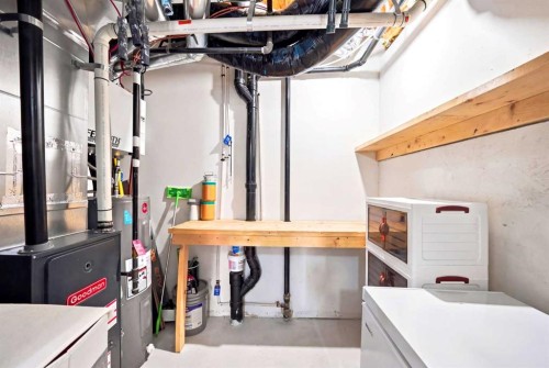 308 Redstone View Ne, Calgary, AB - Indoor Photo Showing Basement