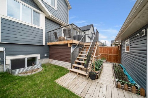 374 Magnolia Square Se, Calgary, AB - Outdoor With Deck Patio Veranda With Exterior