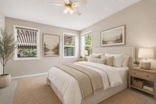 48 Rockywood Circle Nw, Calgary, AB - Indoor Photo Showing Bedroom