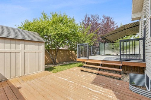 48 Rockywood Circle Nw, Calgary, AB - Outdoor With Deck Patio Veranda With Exterior
