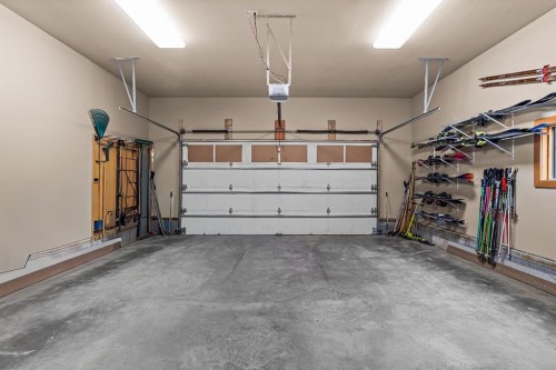 215 Benchlands Terrace, Canmore, AB - Indoor Photo Showing Garage