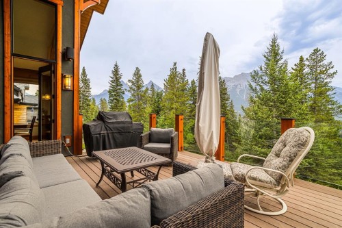 215 Benchlands Terrace, Canmore, AB - Outdoor With Deck Patio Veranda