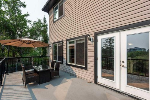 35 Hillcrest Boulevard, Strathmore, AB - Outdoor With Deck Patio Veranda With Exterior