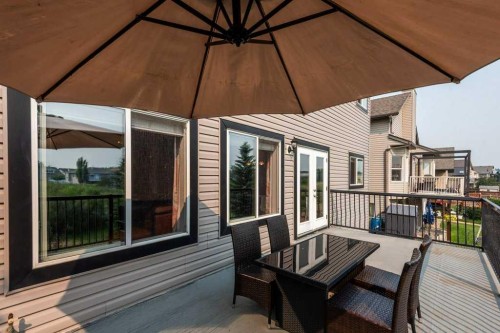 35 Hillcrest Boulevard, Strathmore, AB - Outdoor With Deck Patio Veranda With Exterior
