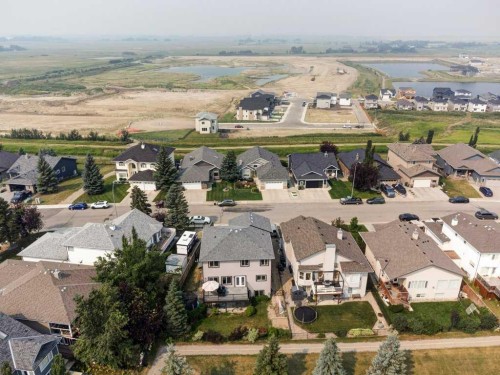 35 Hillcrest Boulevard, Strathmore, AB - Outdoor With Body Of Water With View