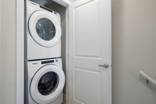 28-138 Seton Passage Se, Calgary, AB - Indoor Photo Showing Laundry Room
