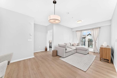 6301-20295 Seton Way Se, Calgary, AB - Indoor Photo Showing Living Room