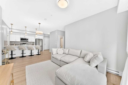 6301-20295 Seton Way Se, Calgary, AB - Indoor Photo Showing Living Room