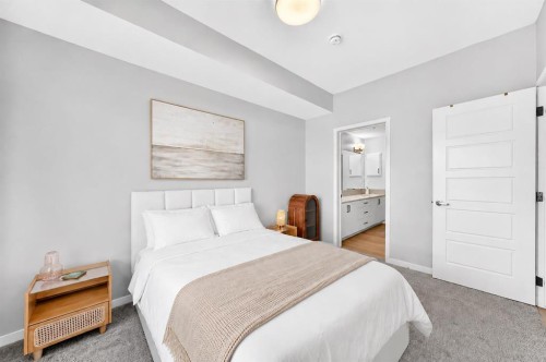6301-20295 Seton Way Se, Calgary, AB - Indoor Photo Showing Bedroom