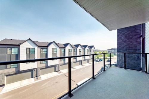 6301-20295 Seton Way Se, Calgary, AB - Outdoor With Balcony With Exterior
