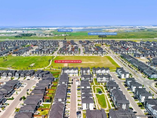 363-301 Redstone Boulevard Ne, Calgary, AB - Outdoor With View