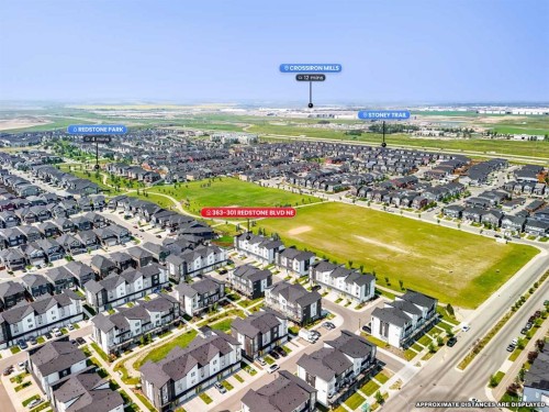 363-301 Redstone Boulevard Ne, Calgary, AB -  With View