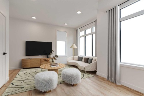 119 148 Avenue Nw, Calgary, AB - Indoor Photo Showing Living Room