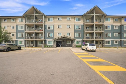 3407-181 Skyview Ranch Manor Ne, Calgary, AB - Outdoor With Balcony With Facade