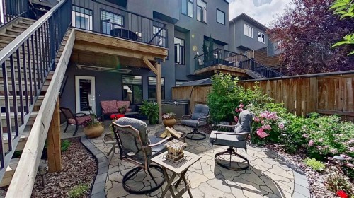 1820 37 Avenue Sw, Calgary, AB - Outdoor With Deck Patio Veranda